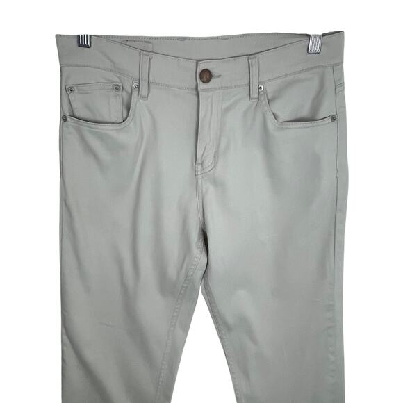 Mugsy Harbors Pants Men’s‎ 32x31 Slim Fit Stretch Chino Beige Khaki Casual - Picture 4 of 16